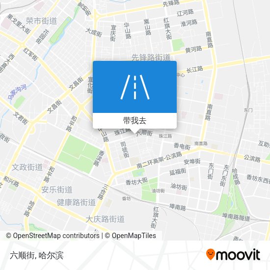 六顺街地图
