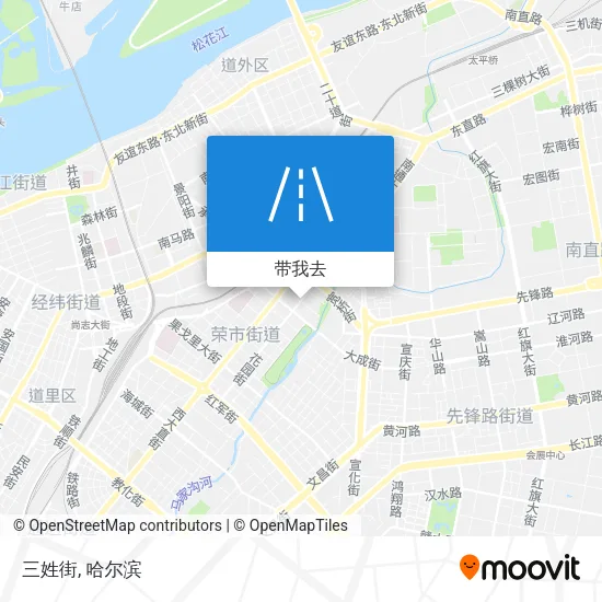 三姓街地图