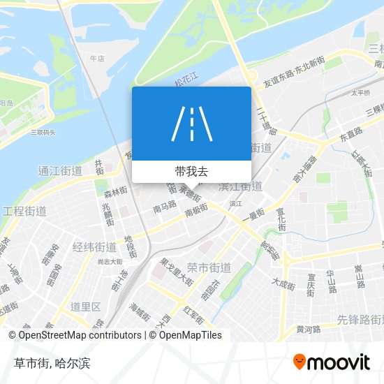 草市街地图