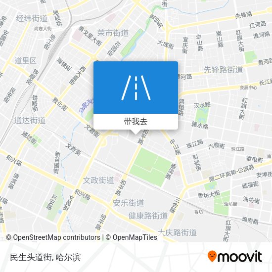 民生头道街地图