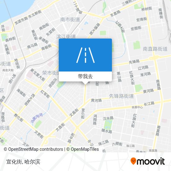 宣化街地图