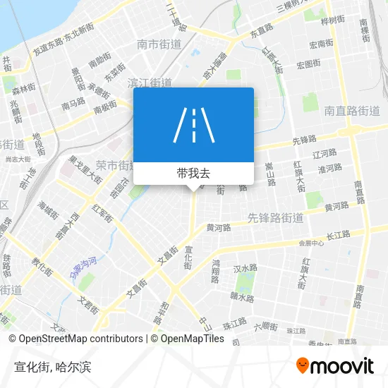 宣化街地图