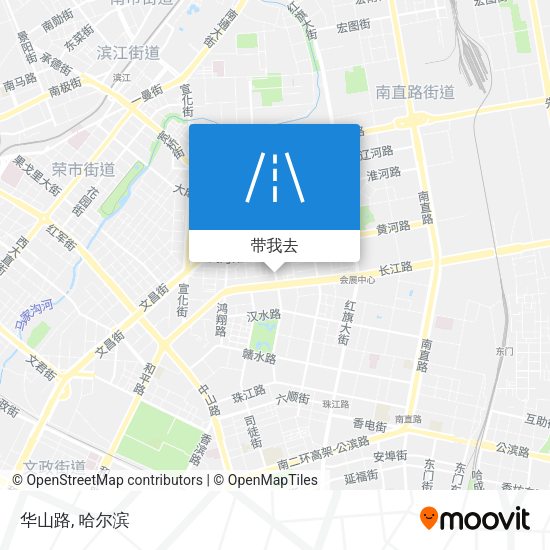 华山路地图
