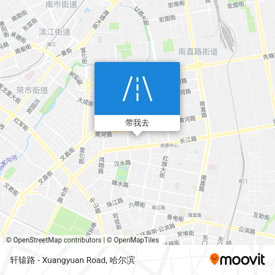 轩辕路 - Xuangyuan Road地图