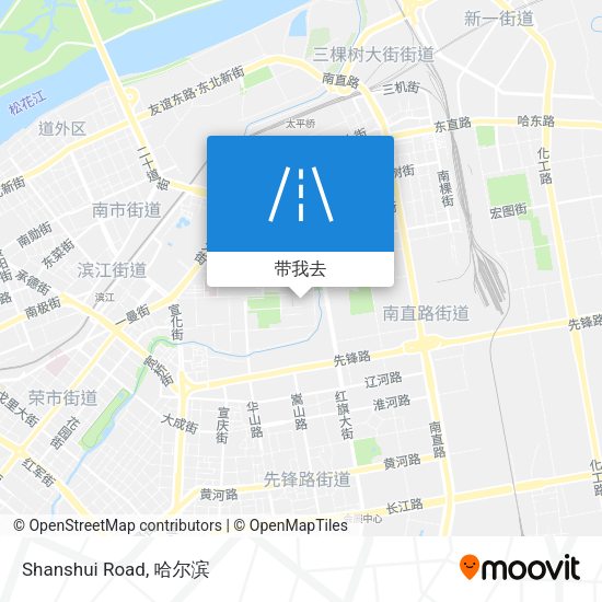Shanshui Road地图