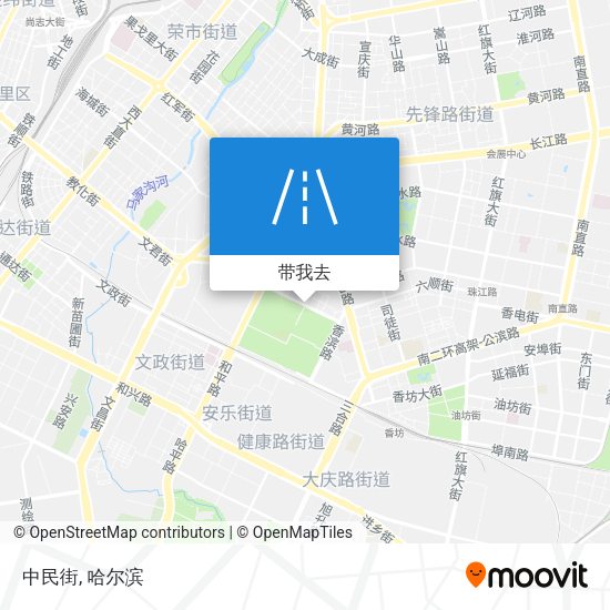 中民街地图