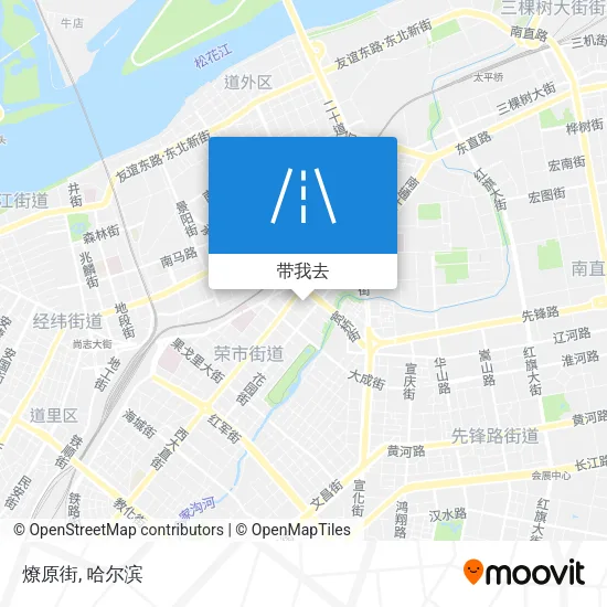 燎原街地图