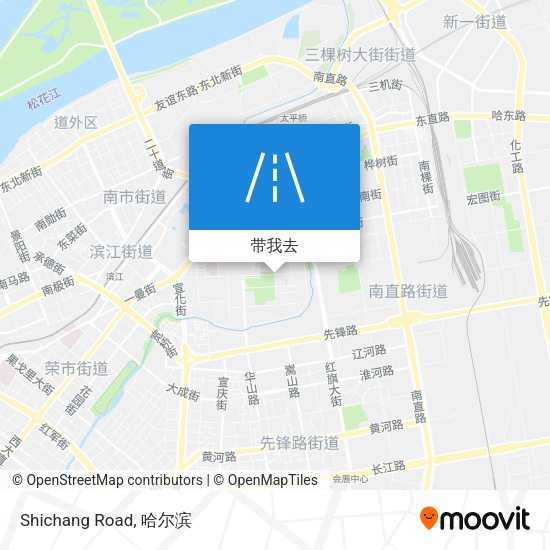 Shichang Road地图
