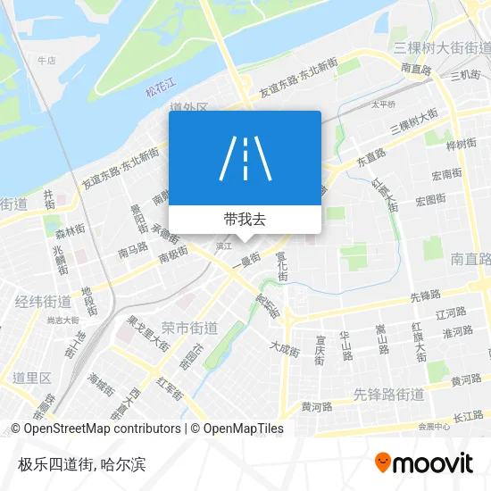 极乐四道街地图