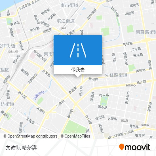文教街地图