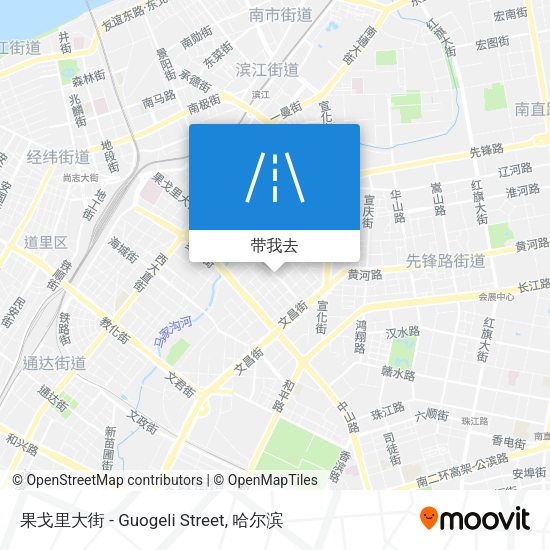 果戈里大街 - Guogeli Street地图