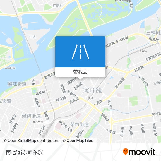 南七道街地图