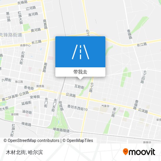 木材北街地图