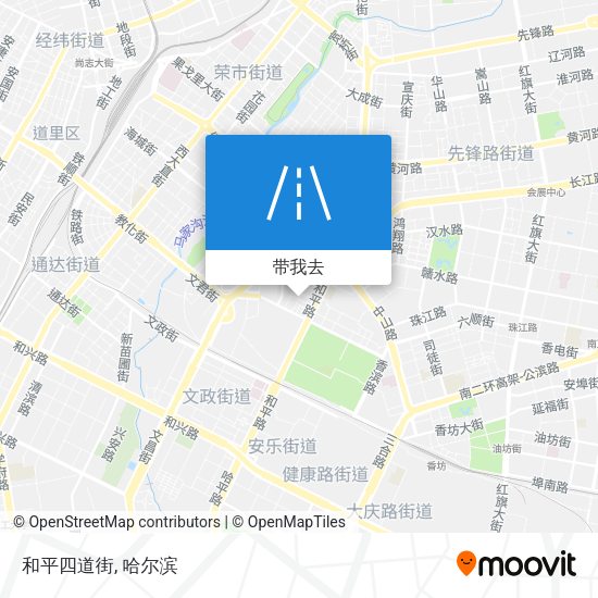 和平四道街地图