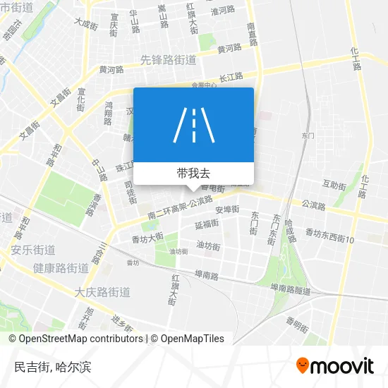 民吉街地图