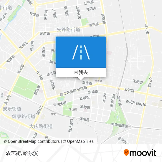 农艺街地图