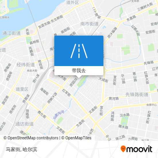 马家街地图
