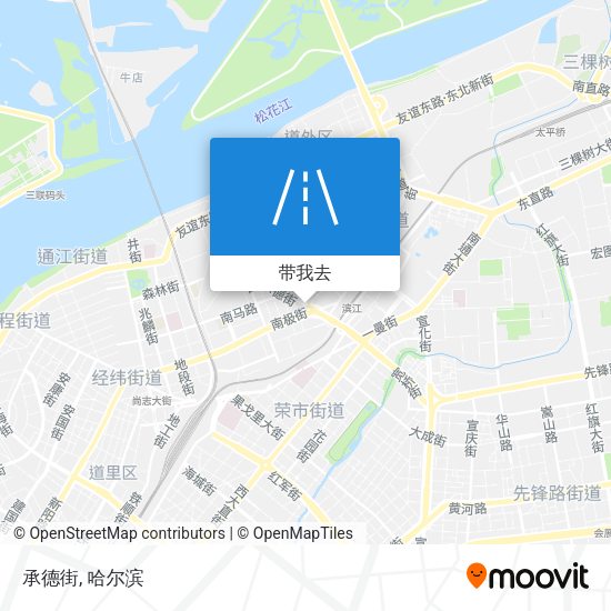 承德街地图