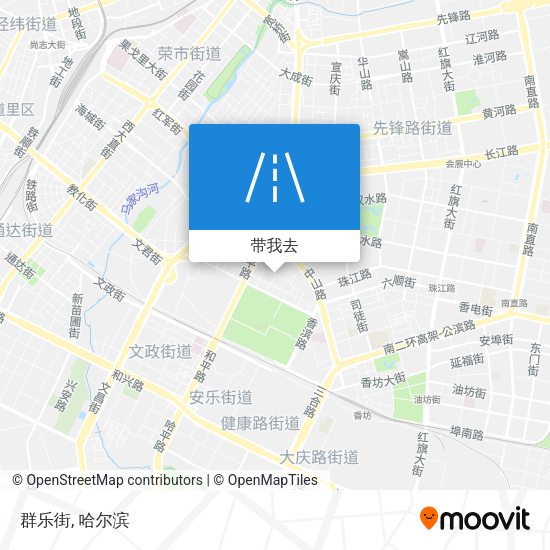 群乐街地图