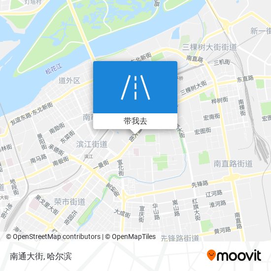 南通大街地图