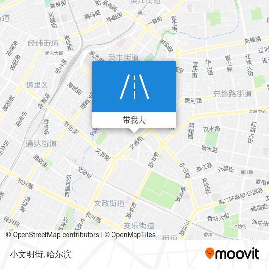 小文明街地图