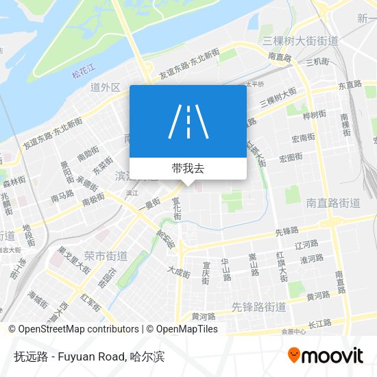 抚远路 - Fuyuan Road地图
