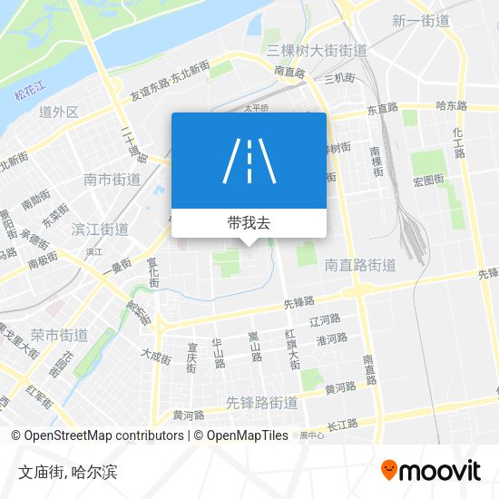 文庙街地图