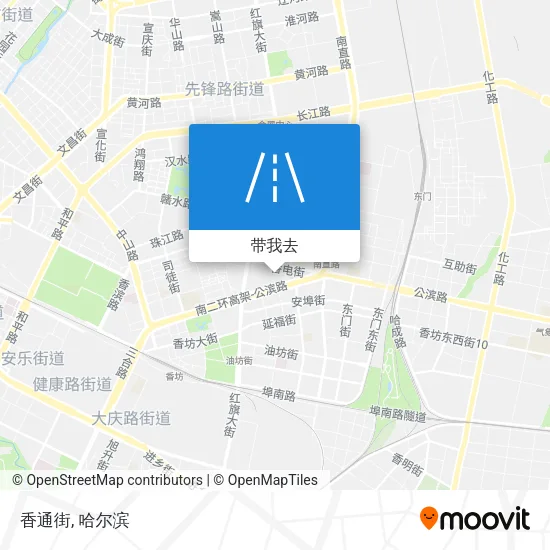 香通街地图