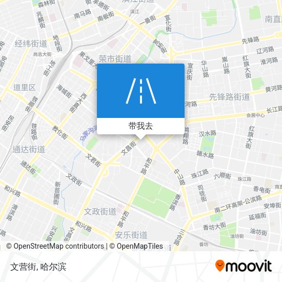 文营街地图