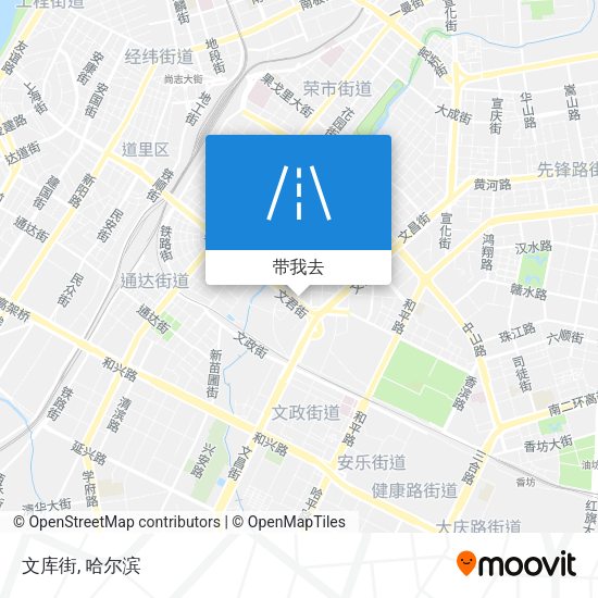 文库街地图