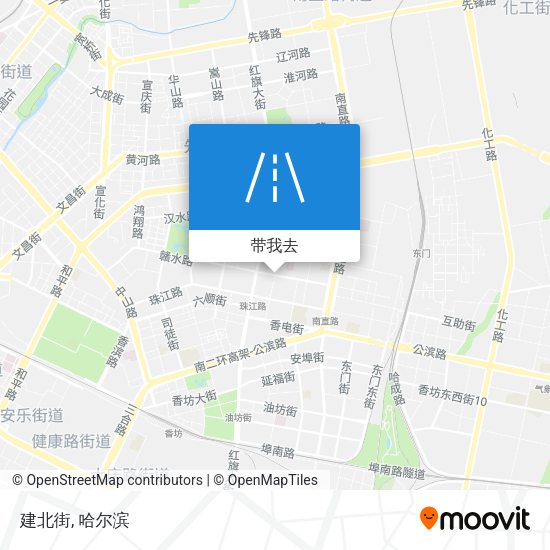 建北街地图