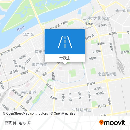 南海路地图