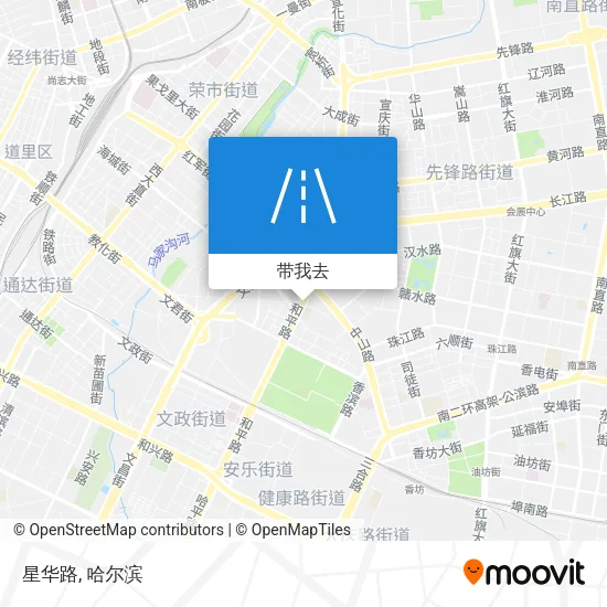 星华路地图