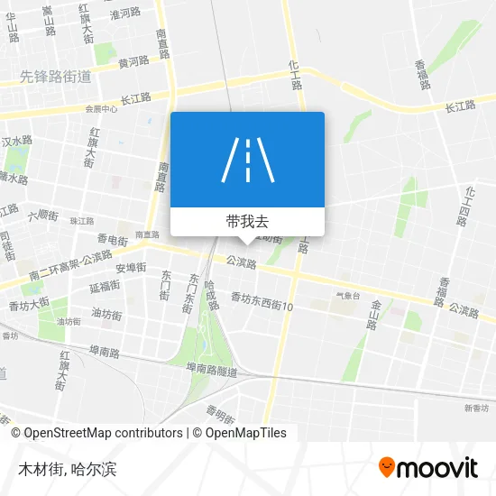 木材街地图