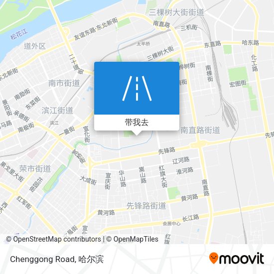 Chenggong Road地图