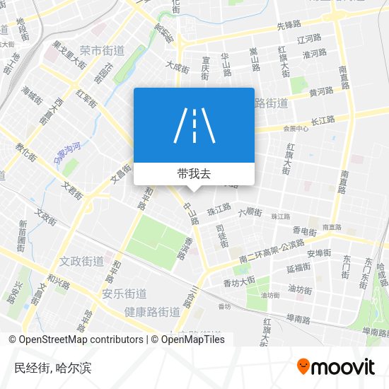 民经街地图