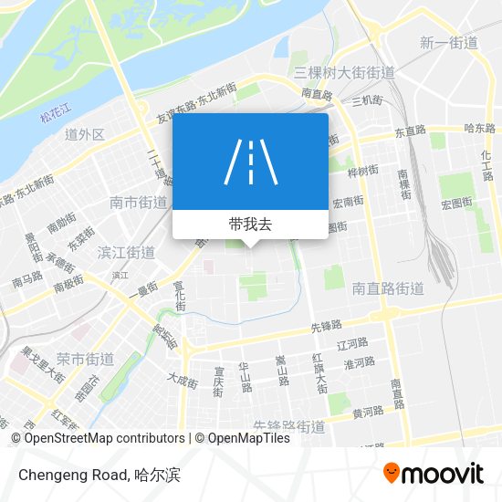 Chengeng Road地图