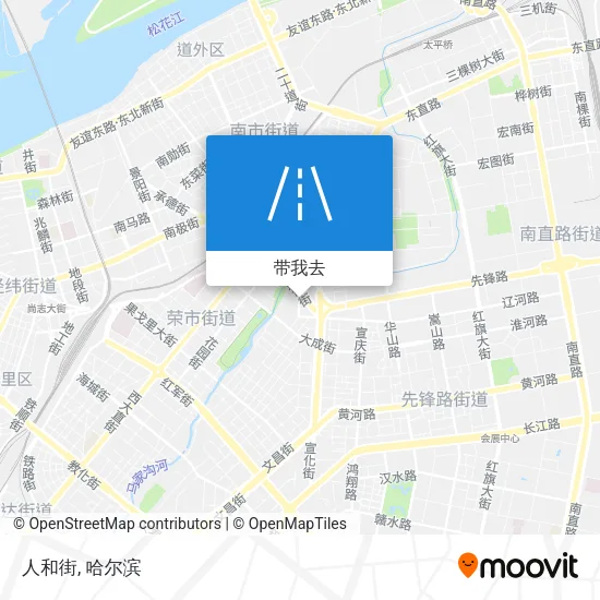 人和街地图