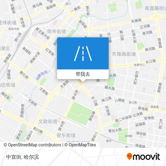 中宣街地图