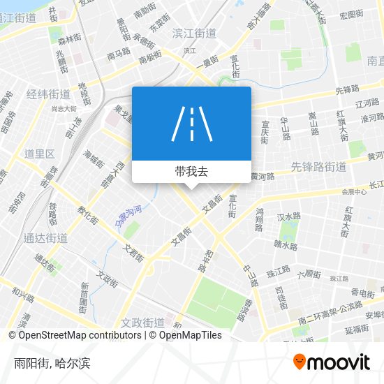 雨阳街地图