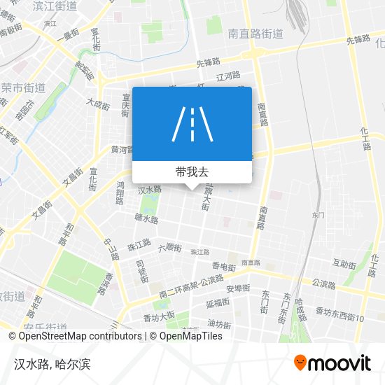 汉水路地图