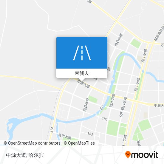 中源大道地图