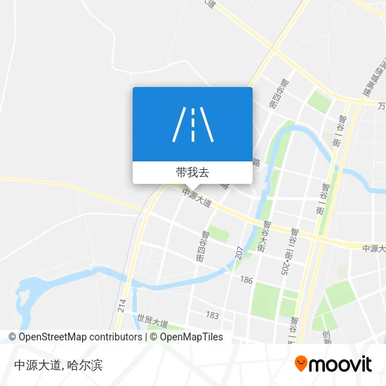 中源大道地图