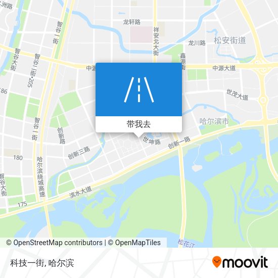 科技一街地图