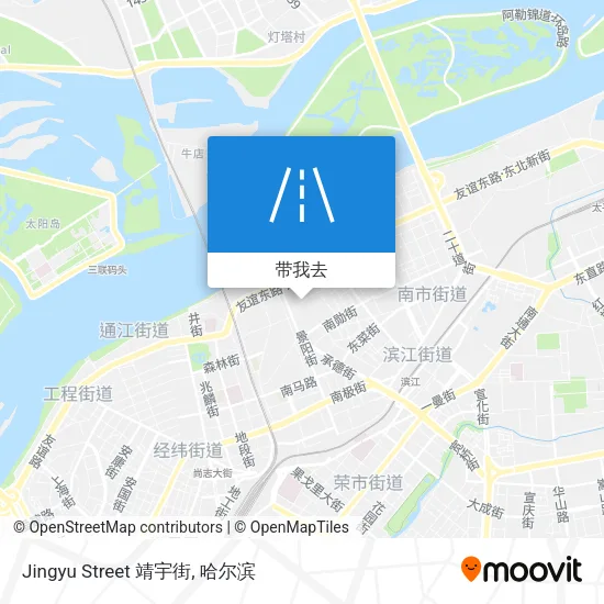 Jingyu Street 靖宇街地图