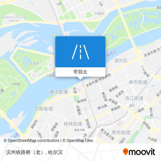 滨州铁路桥（老）地图