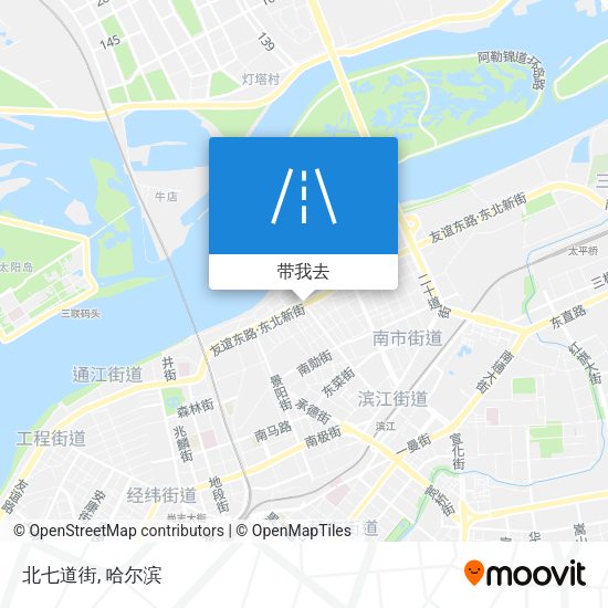 北七道街地图
