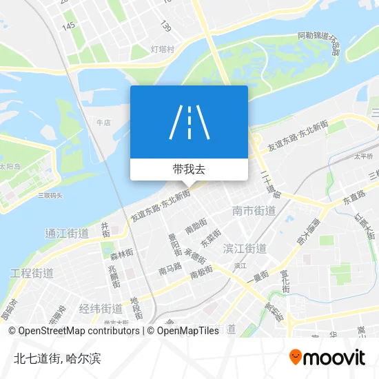 北七道街地图
