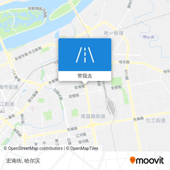 宏南街地图