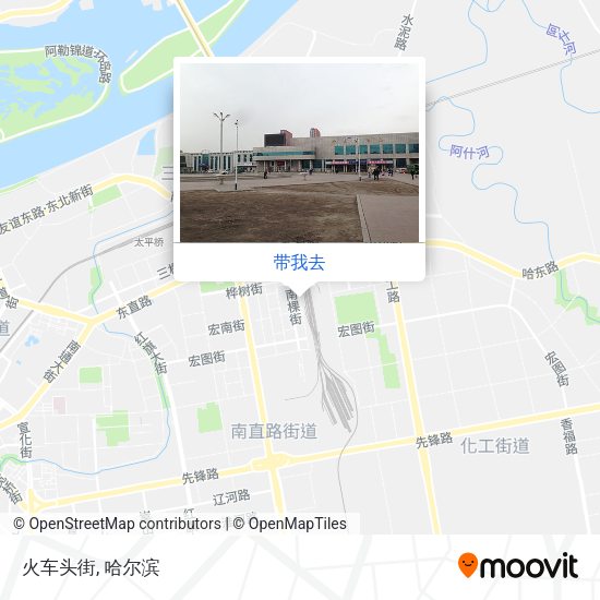 火车头街地图